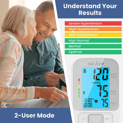 Ihealth Track Smart Upper Arm Blood Pressure Monitor, Adjustable Cuff Large  Arm