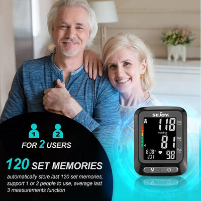 Wrist Blood Pressure Monitor DBP-2208-BLA2 – SEJOY Store